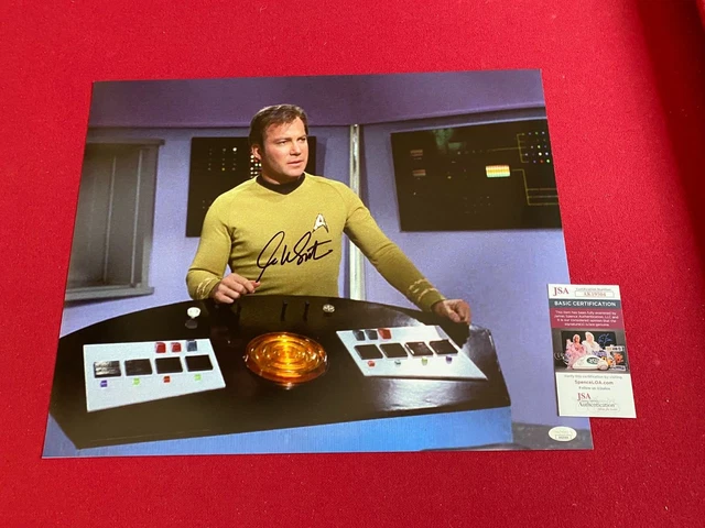 William Shatner (Capt. Kirk), "Autographed" (JSA) 16x20 Photo (Scarce / Vintage)