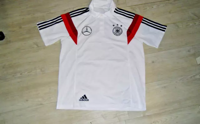 Deutschland DFB Trikot Weltmeister 2014  Polo Shirt  Mercedes Benz  Gr.L