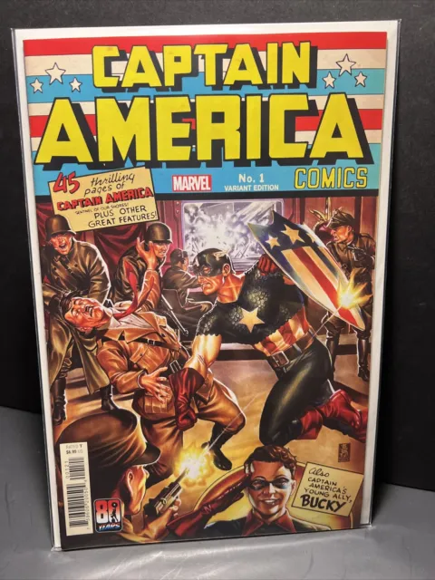 Captain America Anniversary Tribute #1 Mark Brooks Variant Marvel Comic