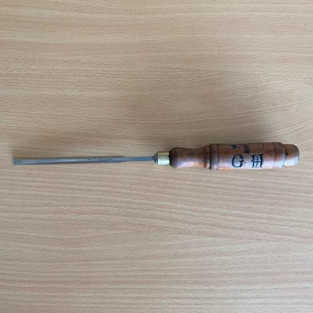 Vintage Buck Bros 1/4" Bevel Edge Paring Chisel - USA Made Thin blade