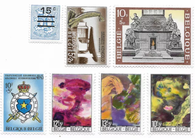 1967/68 - 1420 + 1421 + 1446 + 1463/65 + 1477 - Livraison 0€ dès 5 lots groupés