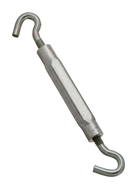 National Hardware N221-986 Zinc-Plated Hook/Hook Turnbuckle 3/16 x 5-1/2 in.