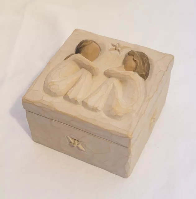 Willow Tree® Ceramic Friendship Keepsake Box Susan Lordi Demdaco Hallmark 2