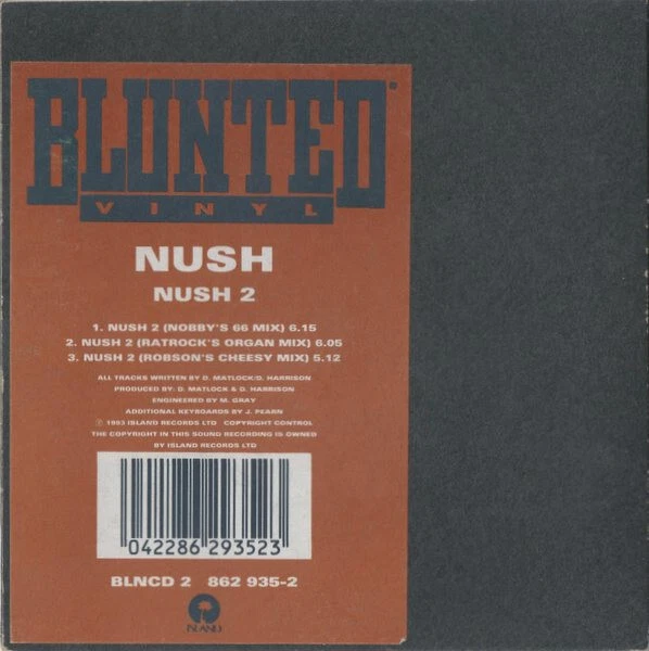 Nush - Nush 2 - Used CD - P1142S
