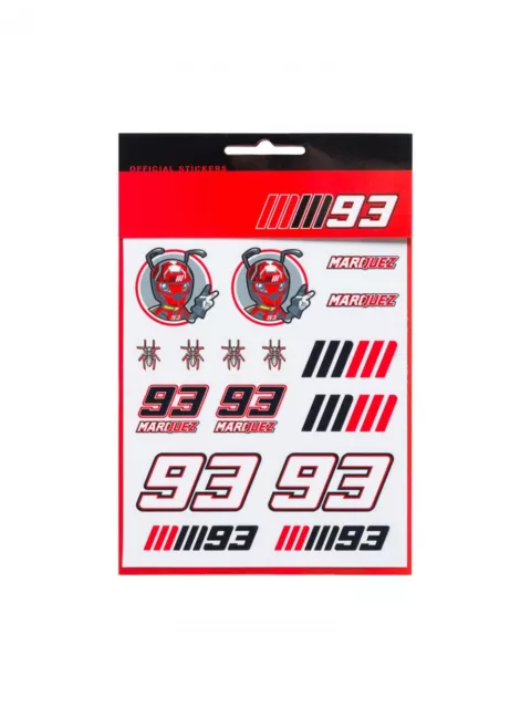 Official Marc Marquez Medium Sticker Set  -  17 53005