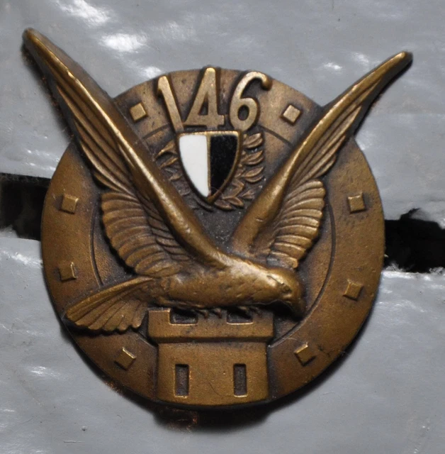 Lot D'insignes Militaria Français 1940 - Ligne Maginot, 155ème Régiment D'Infanterie De Forteresse - Occasion