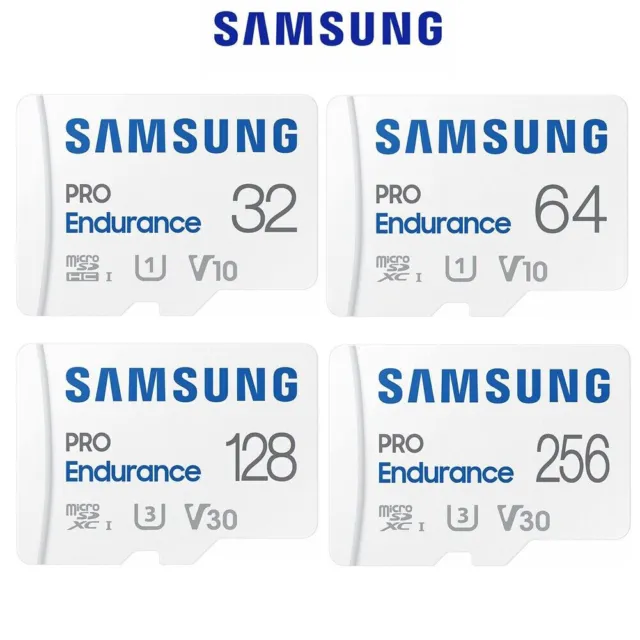 Samsung Pro Endurance 32GB 64GB 128GB 256GB Micro SD Card SDXC DashCam Security