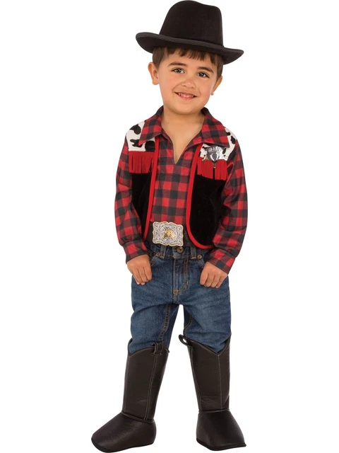 Opus Collection Cowboy Shirt/Attached Vest Size XS 2-4