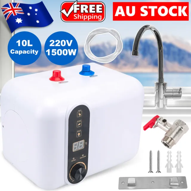 1500w Electric Instant Hot Water System Mini Tank Shower Heater Under Sink Tap