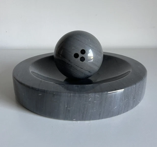 Posacenere A Fungo In Ceramica Rosso E Bianco, Inodore E Antivento, Elegante Per Casa O Ufficio, 11x7 Cm