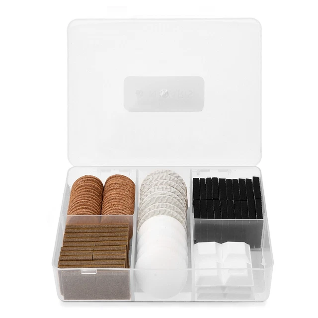 96 Almohadillas de fieltro, espuma y corcho protectores para muebles Navaris