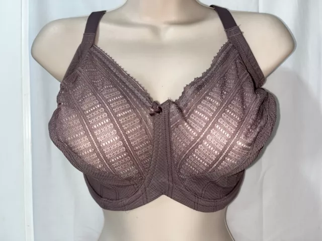 NEW W/O TAGS LILYETTE Minimizer Enchantment Lace Underwire Bra SZ 42G