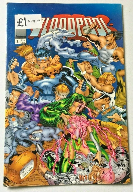 Bloodpool. No. 2. Sept. 1995. Patrick Lee-Art. . Image Comics.