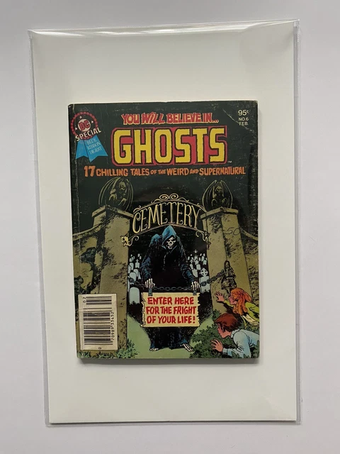 GHOSTS DC Blue Ribbon Digest #6 1981 Vintage Horror Love
