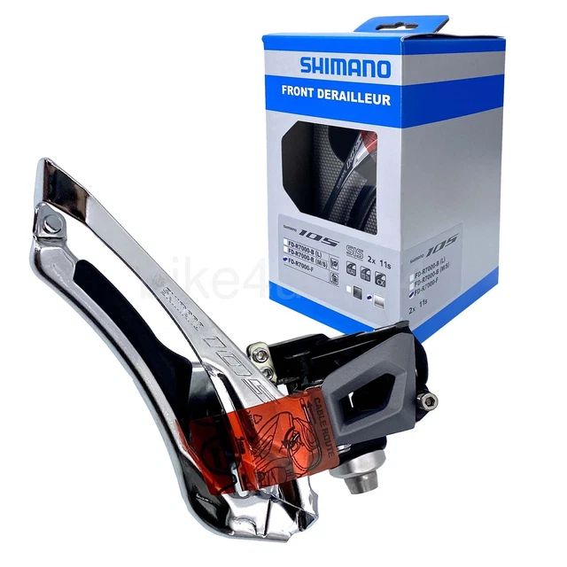 Shimano 105 FD-R7000 Braze-On 2x11s Double Front Derailleur for Road Bike Silver