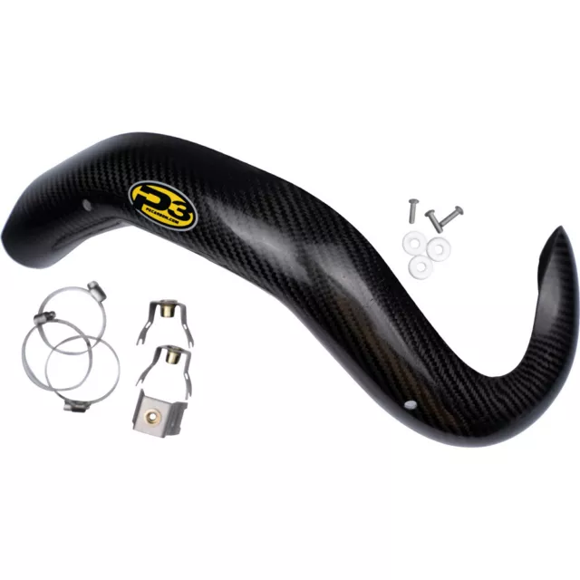 P3 Carbon GasGas EX / MC 450F 21-23 Header Pipe Heat Shield