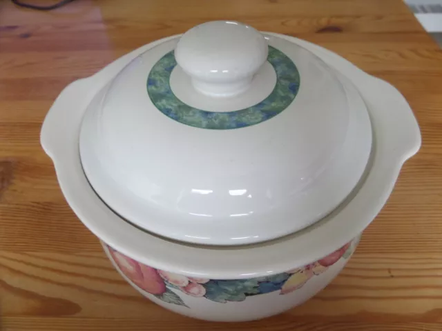 Pottery. St Michael's Marks and Spencer Millbrook Lidded Serving Casserole Dish