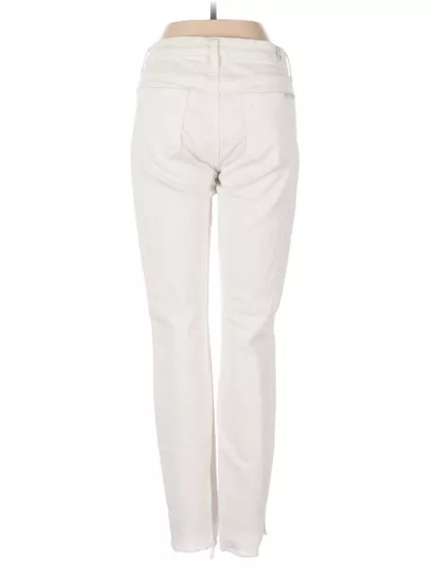 7 FOR ALL Mankind Women White Jeans 26W $38.74 - PicClick
