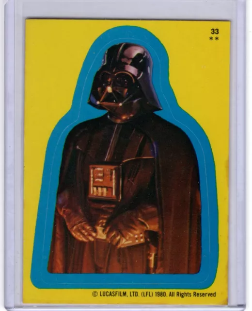 Star Wars Empire Strikes Back Choose Your Own Sticker Card