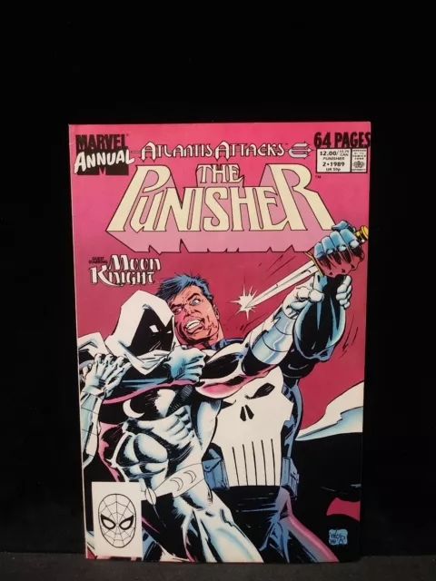 Punisher Annual 2 (1st Battle Vs Moon Knight) Marvel Comics 1989