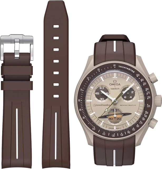 Cinturino per Orologio Omega X Swatch Moonswatch Cinturino Di Ricambio Omega