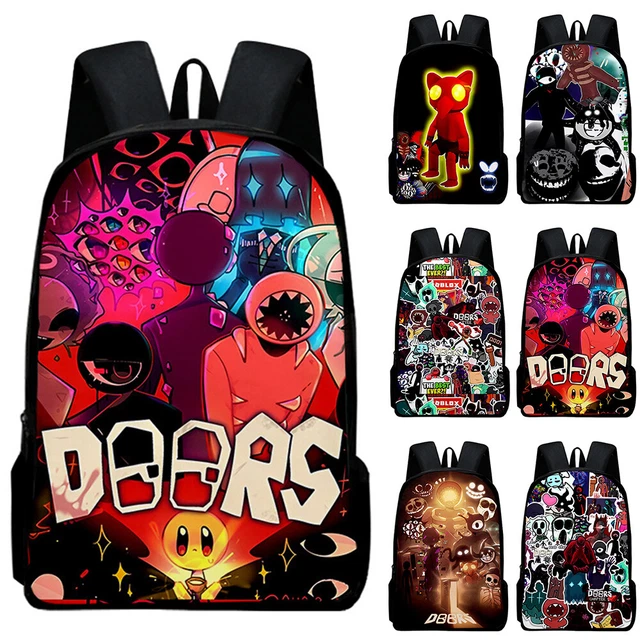 ROBLOX DOORS BACKPACK Rucksack Kids Boys Girls School/Travel/Laptop ...