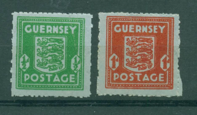 II. WK. GUERNSEY 1941 Nr 4-5 postfrisch (222302)