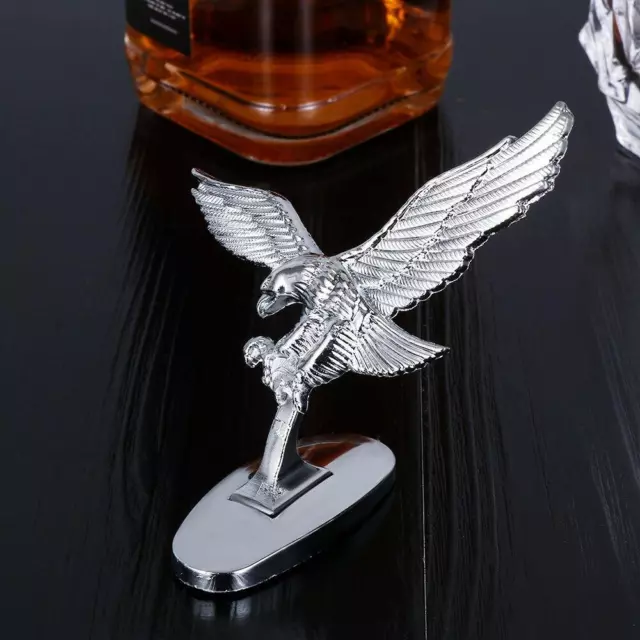 CAR FRONT COVER Chrome Hood Ornament Badge 3D Emblem Angel Eagle