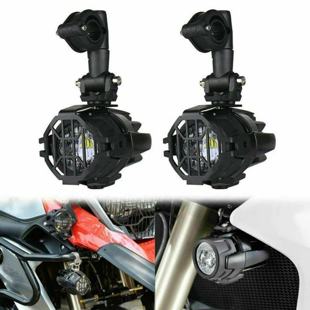 For R1200GS F800GS F700GS R1100GS LED Fog Lights Auxiliary Spot Driving Lamp