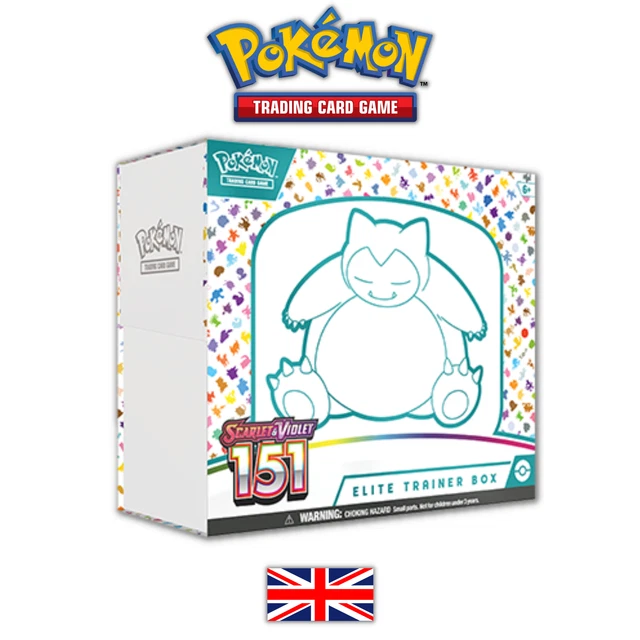 POKEMON 151 ELITE Trainer Box ETB TCG Scarlet & Violet New Sealed Card English EUR 55,99