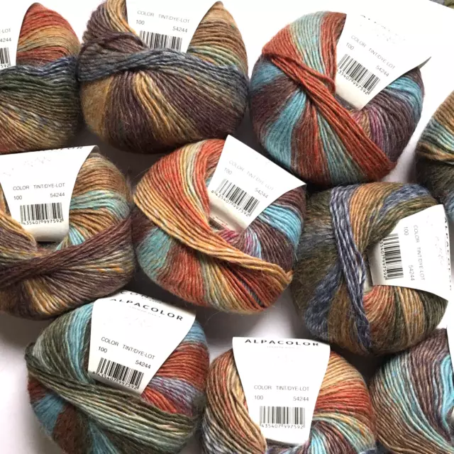 4 x 50g Yarn Stories Fine Merino Double Knit Wool for Knitting/Crochet