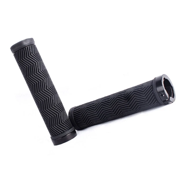 Ruban De Guidon Vélo - 2 Pièces Noir Antidérapant - Confort & Absorption Des Chocs - Pour VTT, Route, Ville - Avec Connecteurs