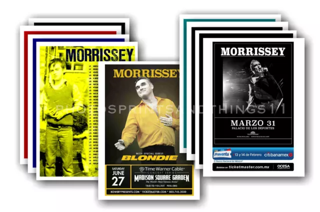 MORRISSEY  - 10 promotional posters  collectable postcard set # 1