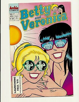 Archie Comics Series Betty and Veronica April 1997 no. 8 June Archies Girls