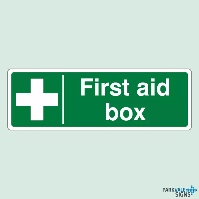 First Aid Box Signs