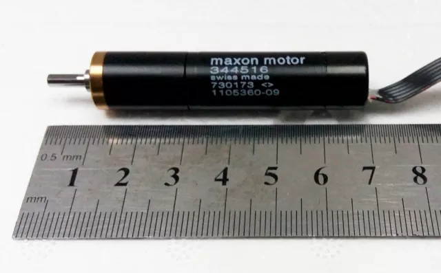 MAXON RE13 gearmotor 12V DC motor with 17:1 planetary metal gearbox and encoder