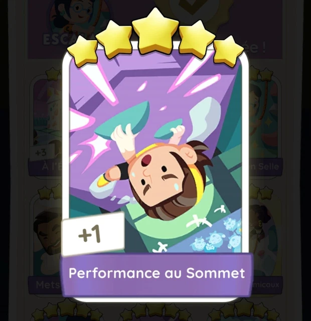 CARTE MONOPOLY GO 2ème Album 🎲 Performance Au Sommet / 5 étoiles ⭐Envoi Rapide EUR 6,00