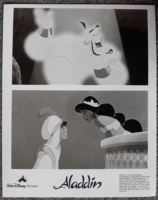 ORIGINAL PRESS PHOTO ALADDIN Disney Animation £2.49 - PicClick UK