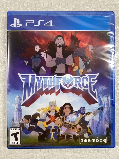 MYTHFORCE - VHS Edition Ps4 Usa New (Game In English/Francais/De/Es/It