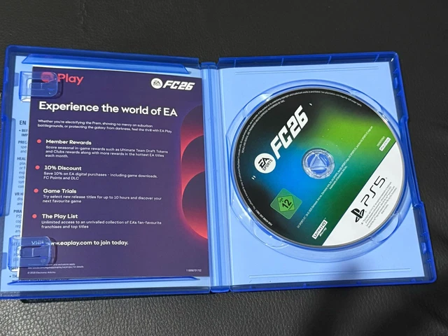 EA SPORTS FC 26 PlayStation 5 PS5 FIFA 26 NEW SEALED FC26 GAME £38.99 ...