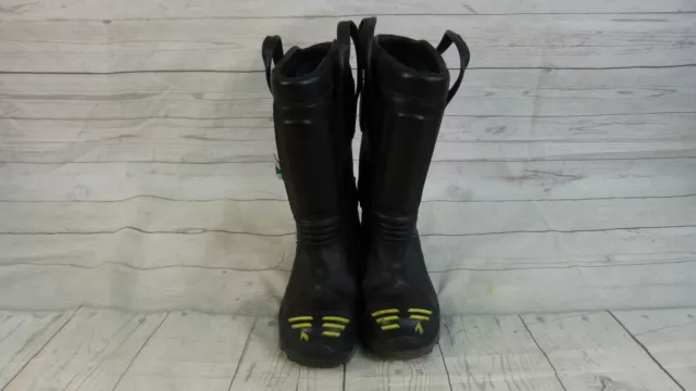 Haix Gore Crosstech Firebreaker Firefighter Black Boots Size 8W
