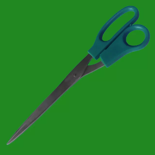 1x 300mm Decorativi Forbici, Lungo Sharp Acciaio Inox Parati Taglio, Blue