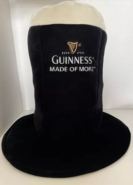 Official Guinness Merchandise Floppy 15” Costume Soft Top Hat Guinness Beer New