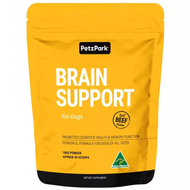 Brain Senior Support for Dogs, Cognitive Support Senior Dog Supplement Made Aus