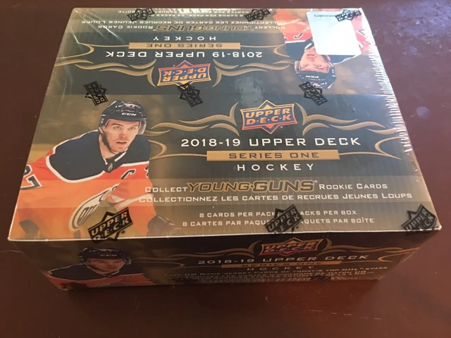 2018-19 Upper Deck Series 1 Factory-Sealed Retail Box  Mint PETTERSSON ?     J19