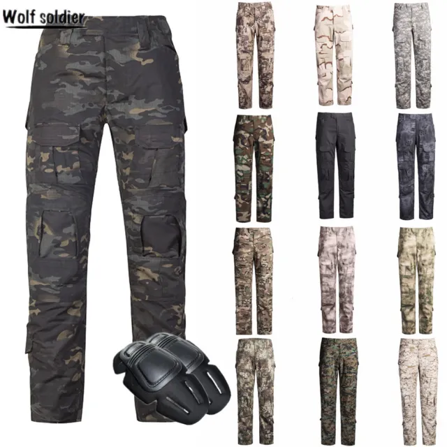 Herren Army Gen3 Combat Pants Military Tactical Cargo Hose Freizeit Camouflage