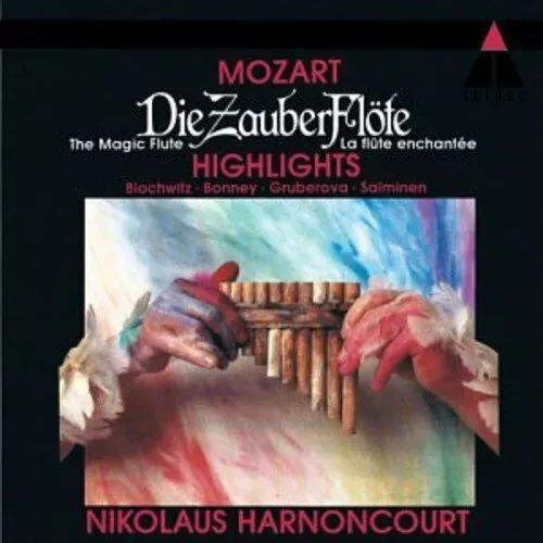 Mozart [CD] Die Zauberflöte-Highlights (Teldec, 1988) Nikolaus Harnoncourt, M...