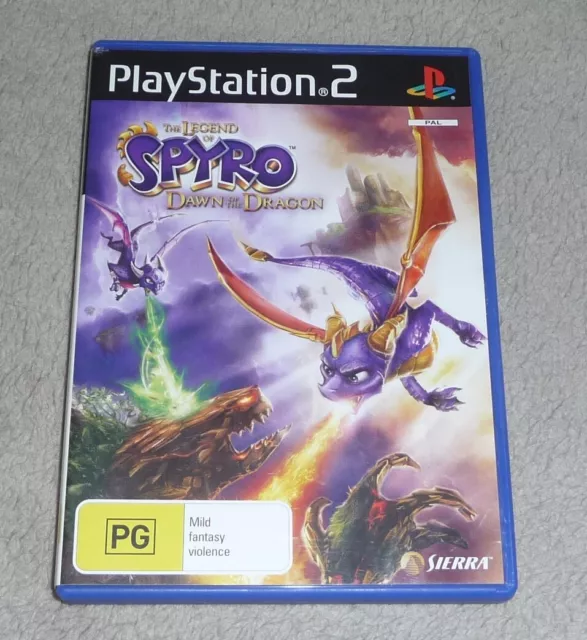 The Legend of Spyro  Dawn of the Dragon      PS2 Game  Complete   PAL