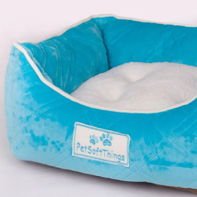 Plush Fluffy Soft Warm Calming Dog Puppy Kitten Cat Pet Bed Mattress Cushion