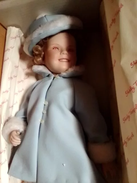 Shirley Temple Doll " Sunday Best  " Family Album Collection -  The Danbury Mint